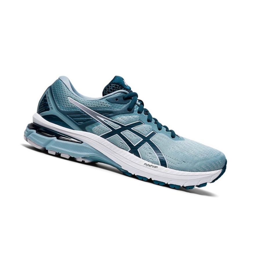 Light Blue Women\'s Asics GT-2000 Running Shoes | US39725CQ