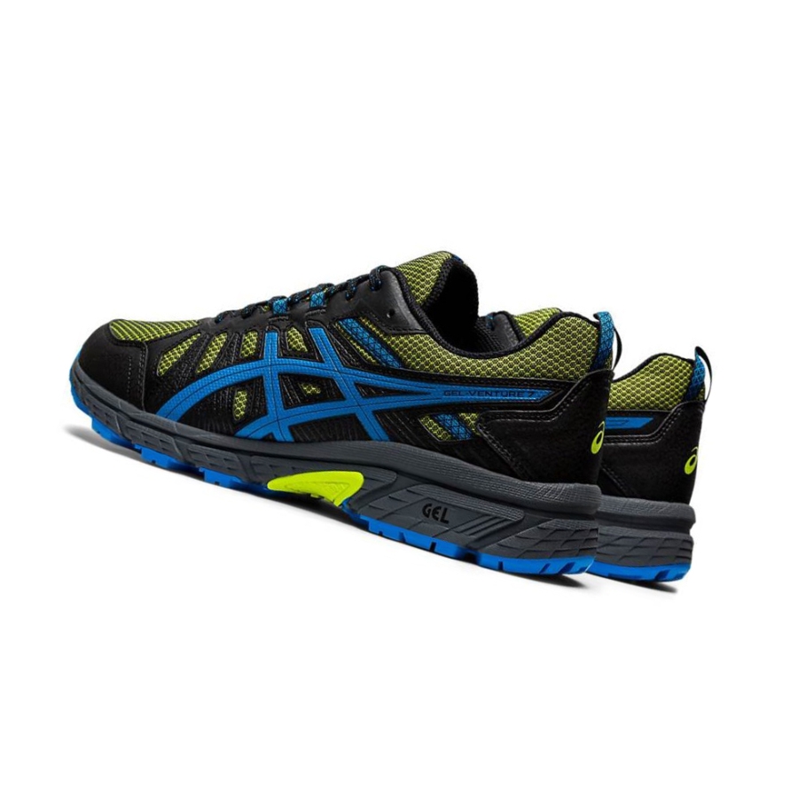 Light Green Men's Asics GEL-VENTURE 7 Trail Trail Running Shoes | US87305YZ