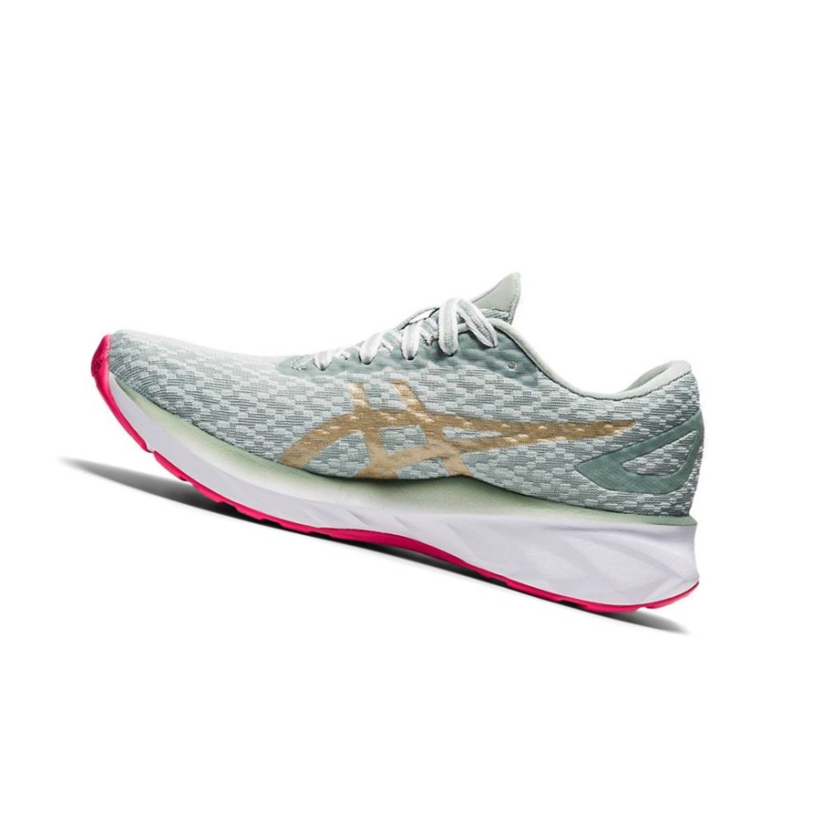 Light Green Women's Asics DYNABLAST Running Shoes | US36729BX