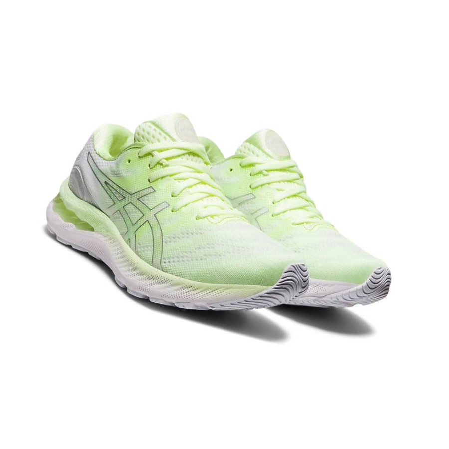 Light Green Women's Asics GEL-NIMBUS 23 Running Shoes | US32069BO