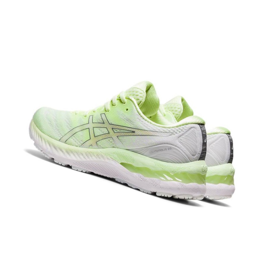 Light Green Women's Asics GEL-NIMBUS 23 Running Shoes | US32069BO