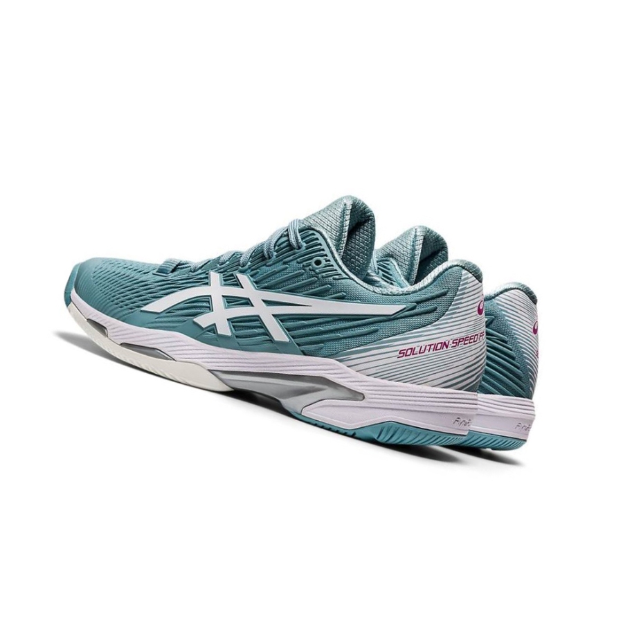 Light Green Women's Asics SOLUTION SPEED FF 2 Tennis Shoes | US84519BI