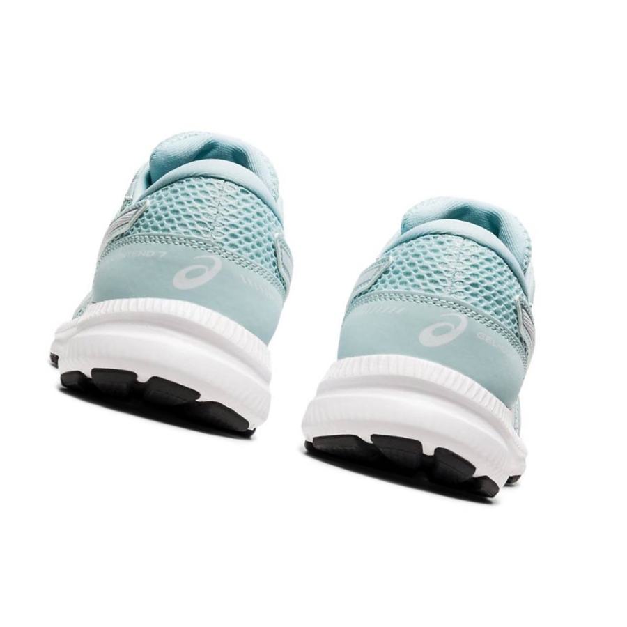 Light Turquoise Women's Asics GEL-CONTEND 7 Running Shoes | US08325TW