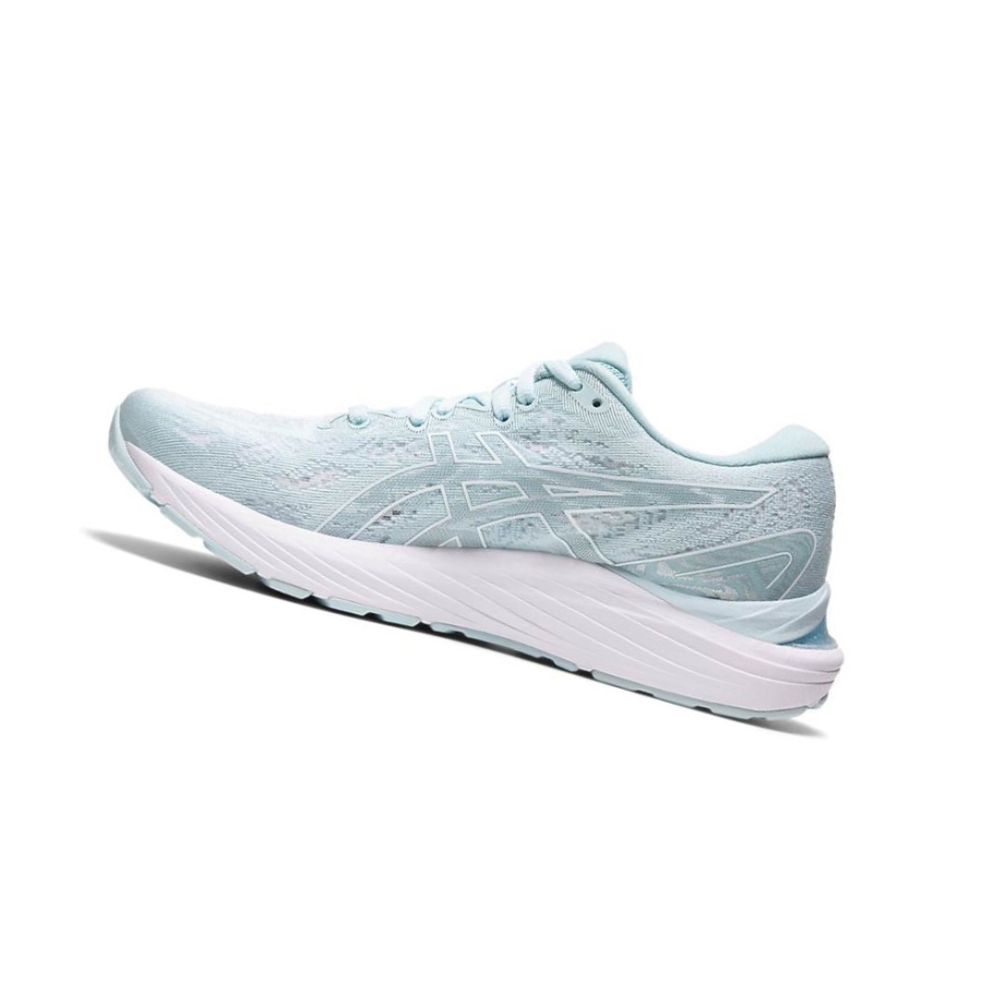 Light Turquoise Women's Asics GEL-CUMULUS 23 Running Shoes | US30892IB