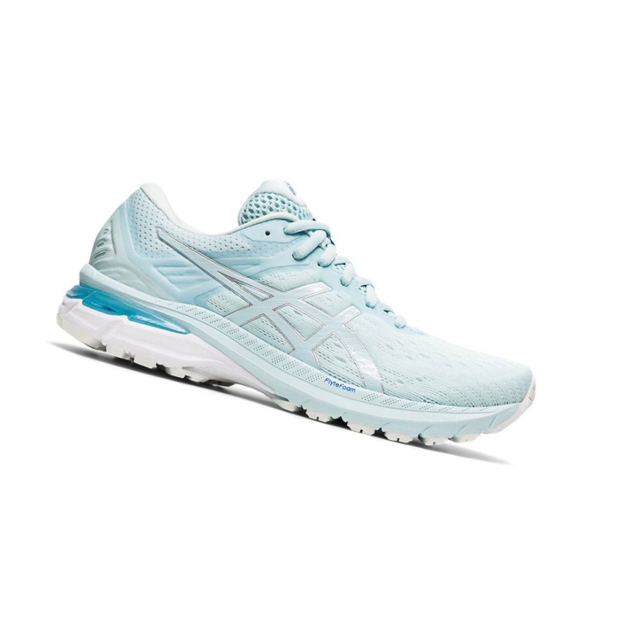 Light Turquoise Women\'s Asics GT-2000 Running Shoes | US62415UA