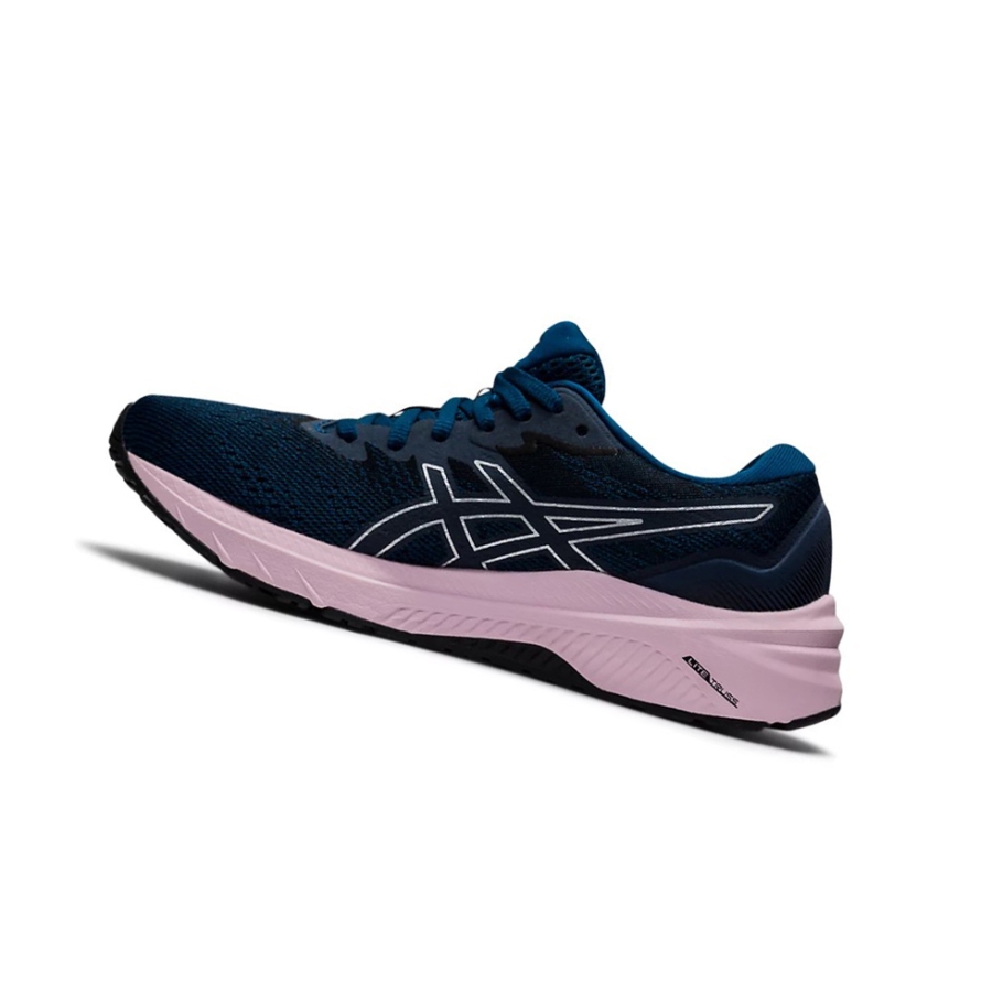 Mako Blue / Barely Rose Women's Asics GT-1000 11 Running Shoes | US49067QM