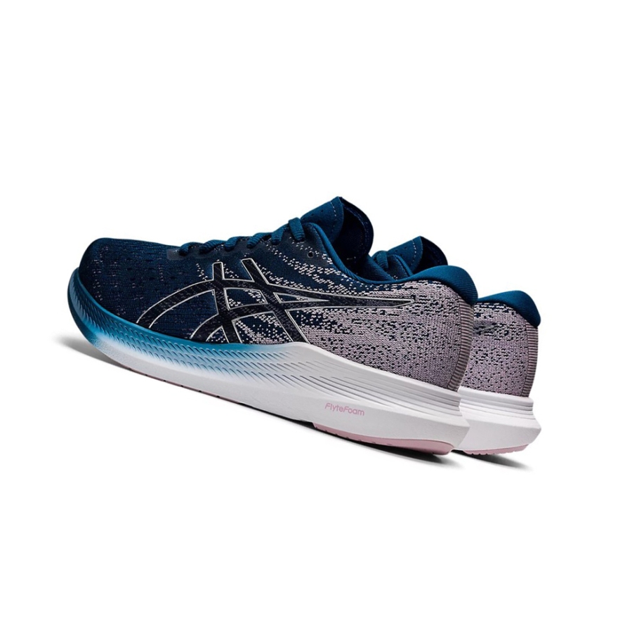 Mako Blue / Pure Silver Women's Asics EvoRide 3 Running Shoes | US43782VS