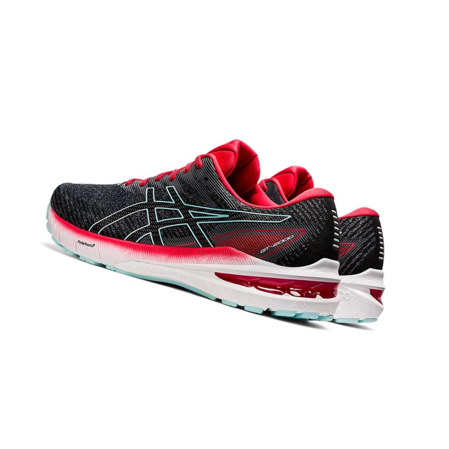 Metropolis / Electric Red Men's Asics GT-2000 10 Running Shoes | US83120ZA