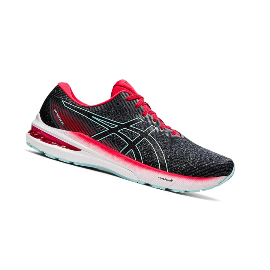 Metropolis / Electric Red Men\'s Asics GT-2000 10 Running Shoes | US83120ZA