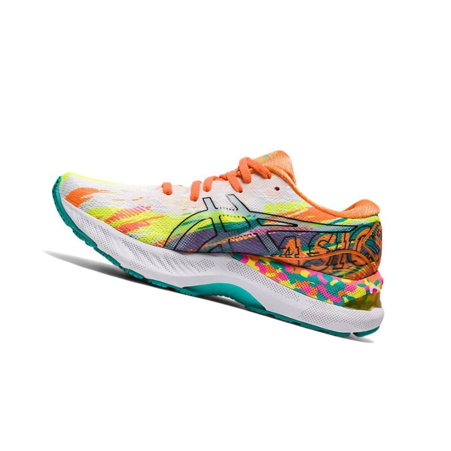 Multicolor Women's Asics GEL-NIMBUS 23 Running Shoes | US18742WD