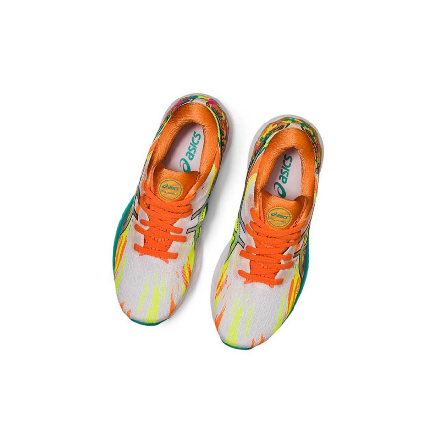 Multicolor Women's Asics GEL-NIMBUS 23 Running Shoes | US18742WD