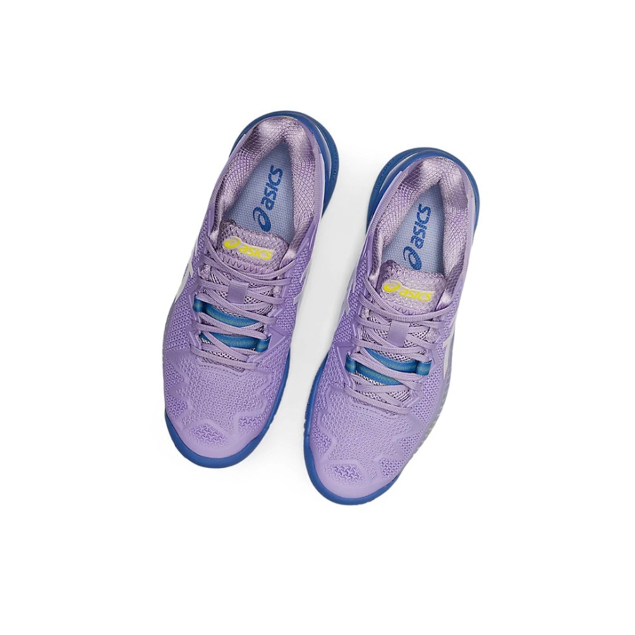 Murasaki / White Women's Asics GEL-RESOLUTION 8 Tennis Shoes | US02413ZI