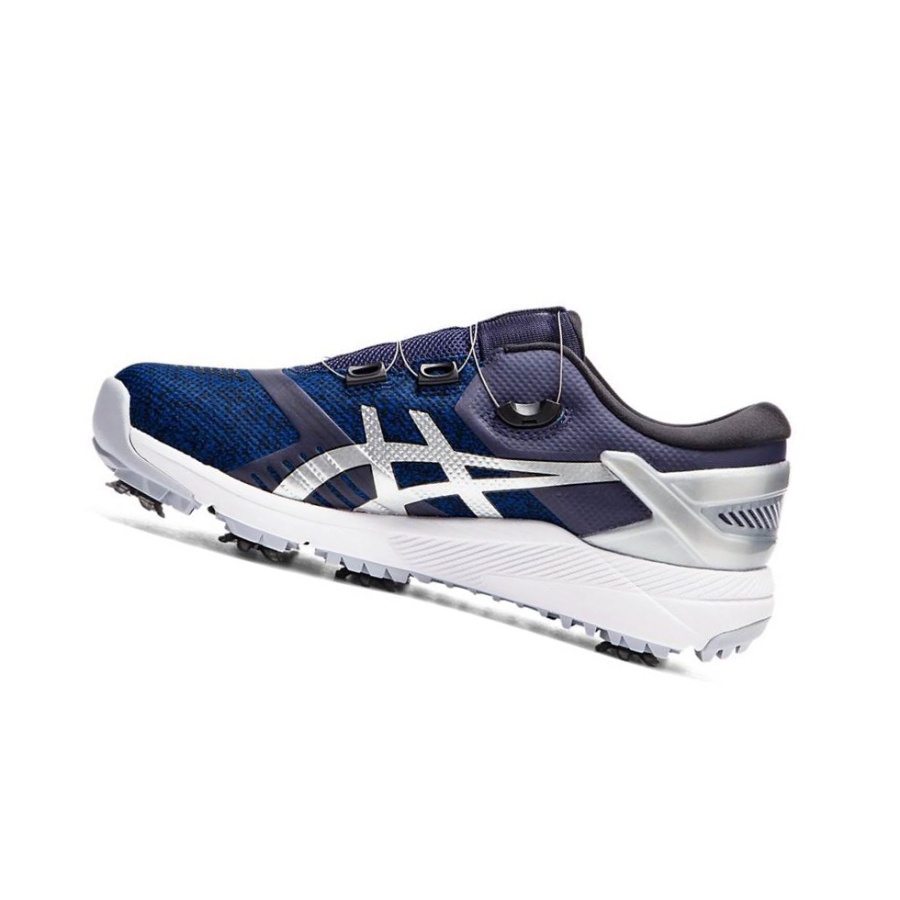 Navy Men's Asics GEL-COURSE Duo BOA Golf Shoes | US34761HI