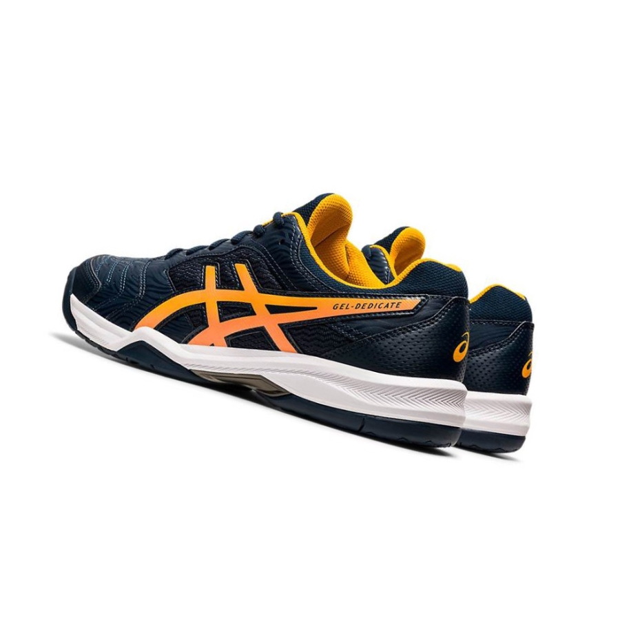 Navy Men's Asics GEL-DEDICATE 6 Tennis Shoes | US98241AI