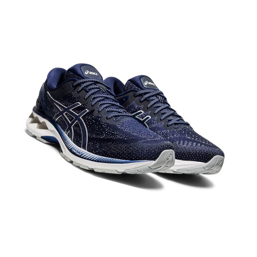 Navy Men's Asics GEL-KAYANO 27 Running Shoes | US03419OF