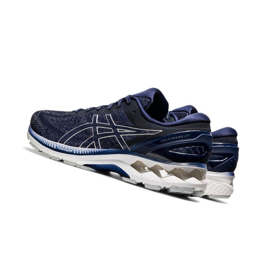 Navy Men's Asics GEL-KAYANO 27 Running Shoes | US03419OF