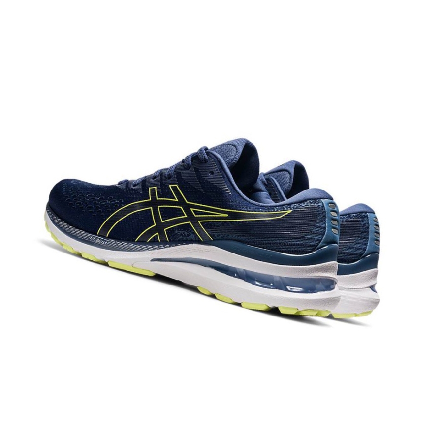 Navy Men's Asics GEL-KAYANO 28 Running Shoes | US40918MP