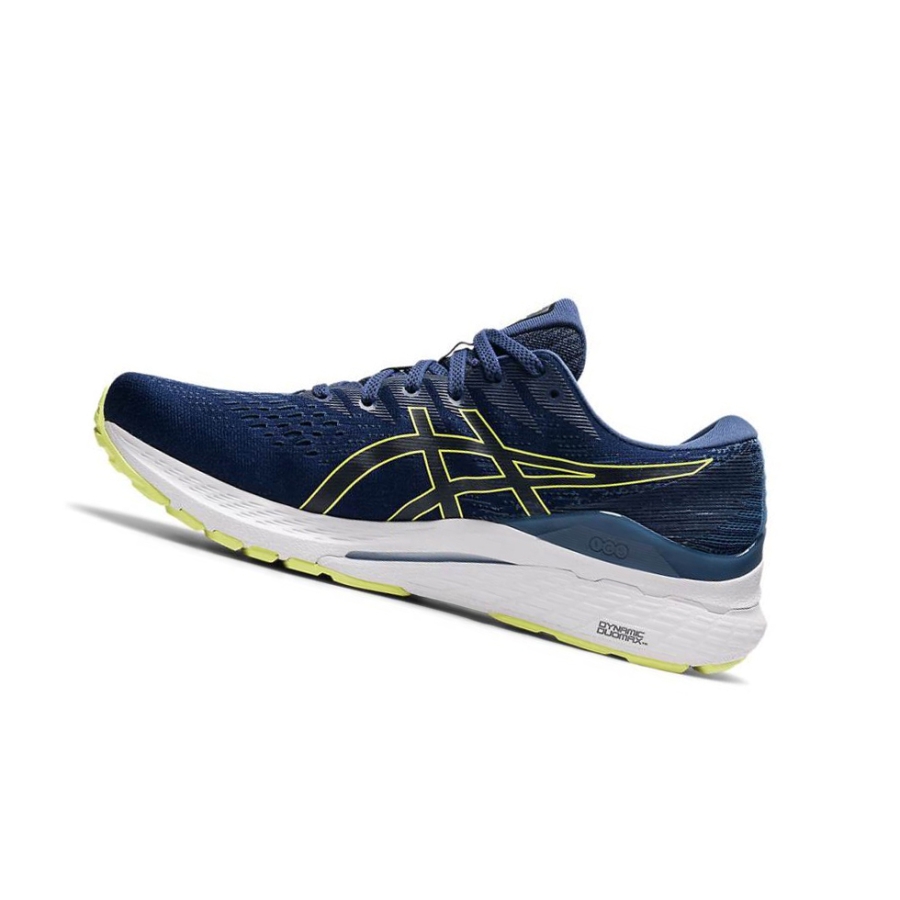 Navy Men's Asics GEL-KAYANO 28 Running Shoes | US40918MP