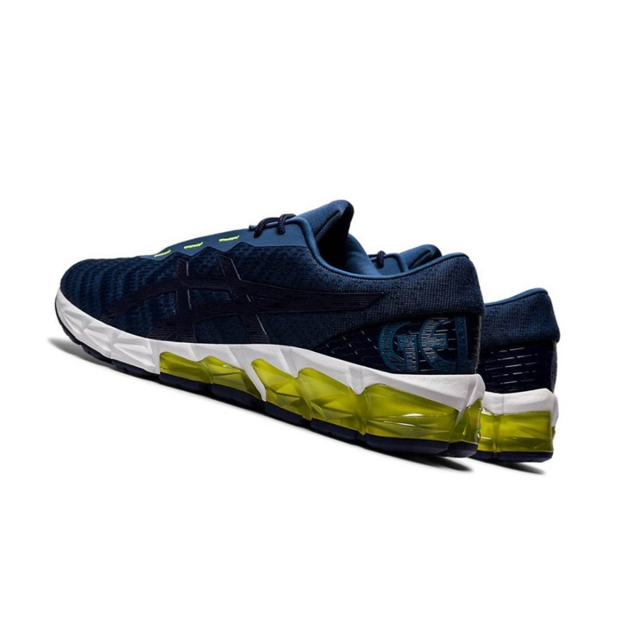 Navy Men's Asics GEL-QUANTUM 180 5 Sneakers | US71406UK