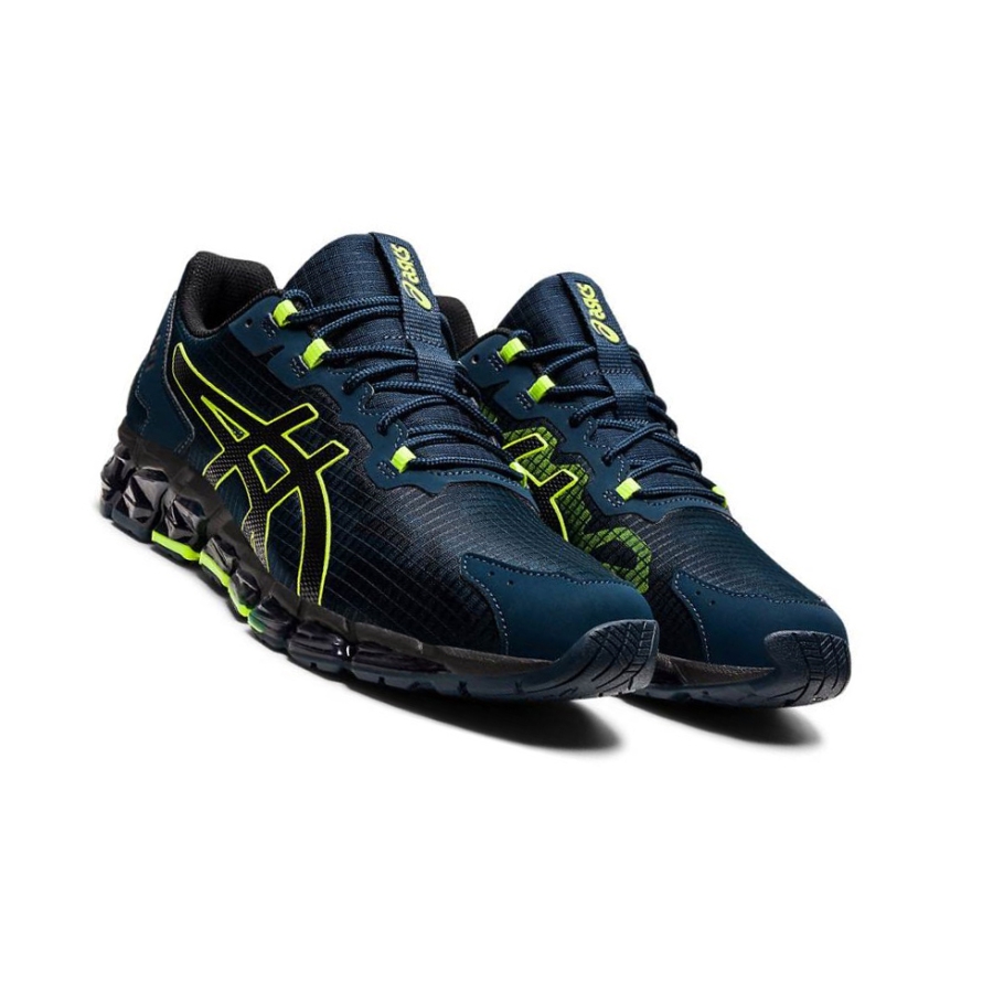 Navy Men's Asics GEL-QUANTUM 360 6 Sneakers | US94830KP