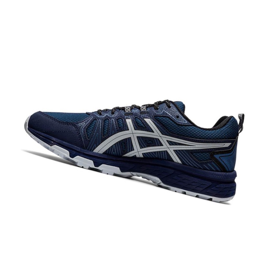 Navy Men's Asics GEL-VENTURE 7 Trail Trail Running Shoes | US70329WH