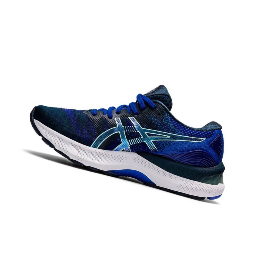 Navy Women's Asics GEL-NIMBUS 23 Running Shoes | US03548MD