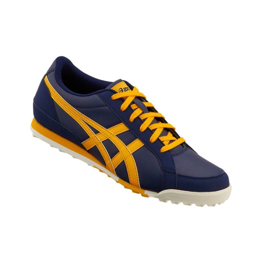 Navy Women's Asics GEL-PRESHOT Golf Shoes | US98054EW