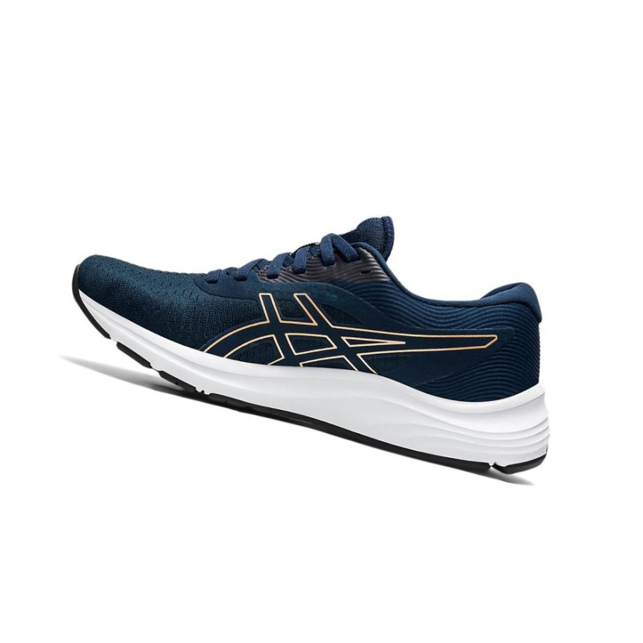 Navy Women's Asics GEL-PULSE 12 Running Shoes | US41980UT