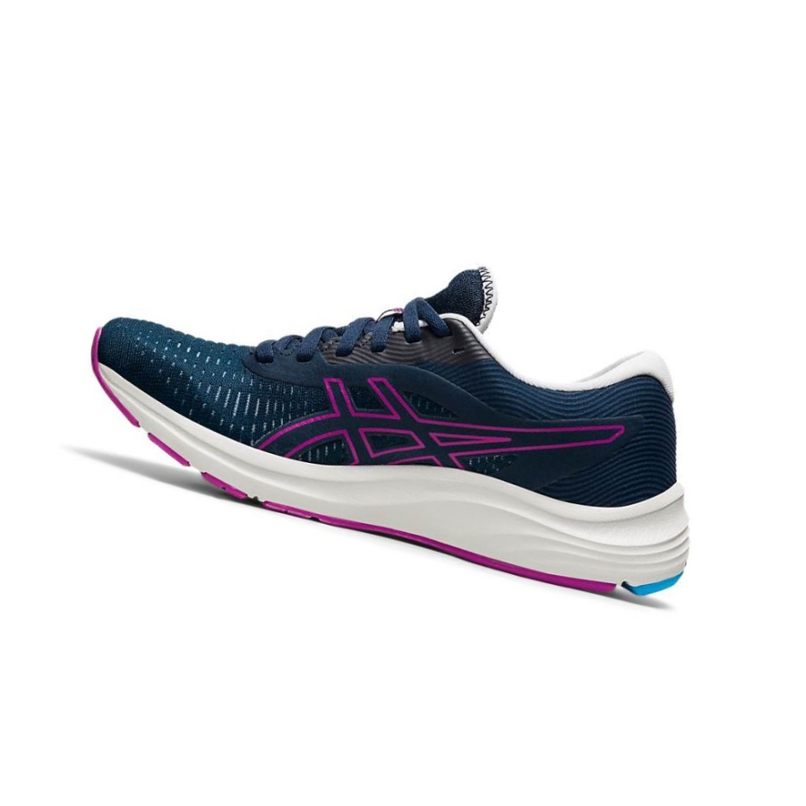 Navy Women's Asics GEL-PULSE 12 Running Shoes | US93847QP