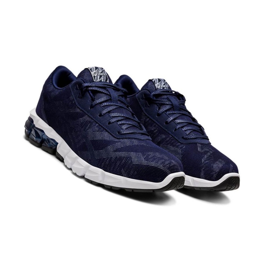 Navy Women's Asics GEL-QUANTUM 90 2 Sneakers | US63214XN