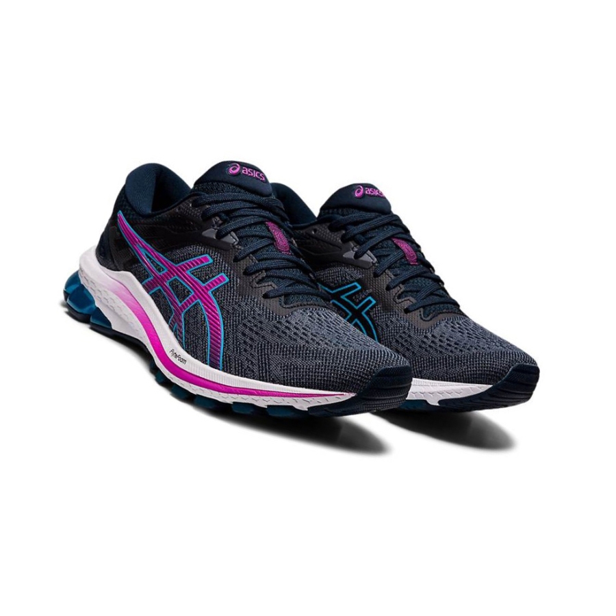 Navy Women's Asics GT-1000 Running Shoes | US70962KP