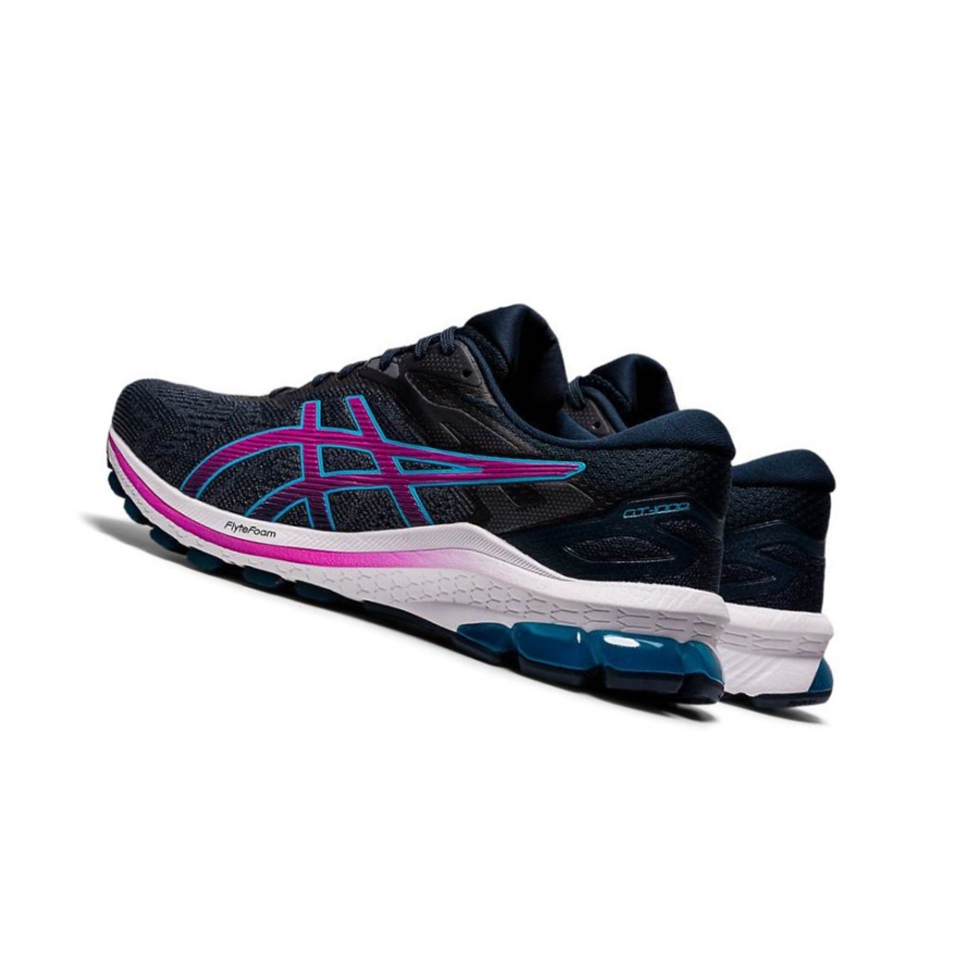 Navy Women's Asics GT-1000 Running Shoes | US70962KP