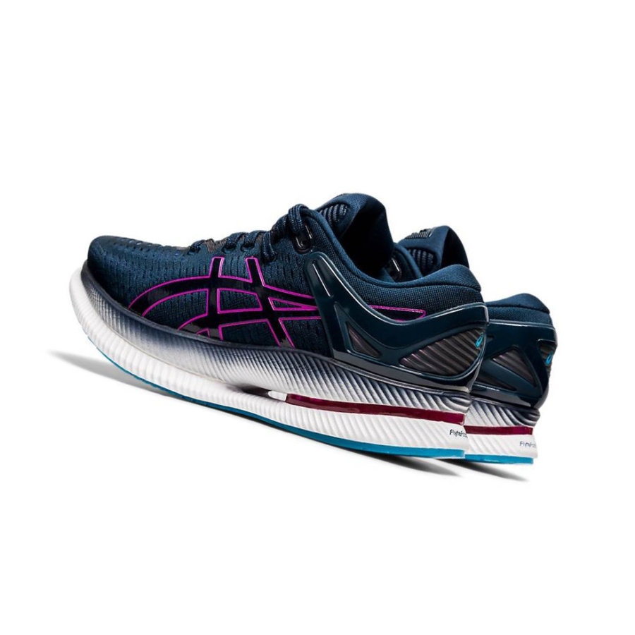 Navy Women's Asics METARIDE Running Shoes | US37156PR