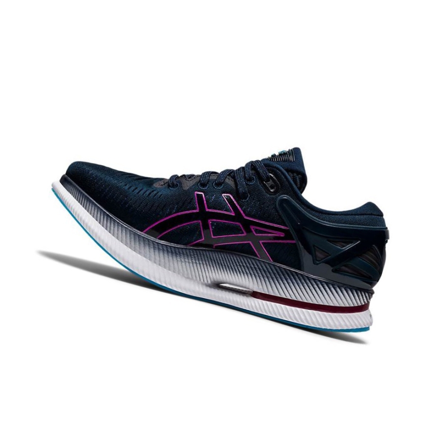 Navy Women's Asics METARIDE Running Shoes | US37156PR