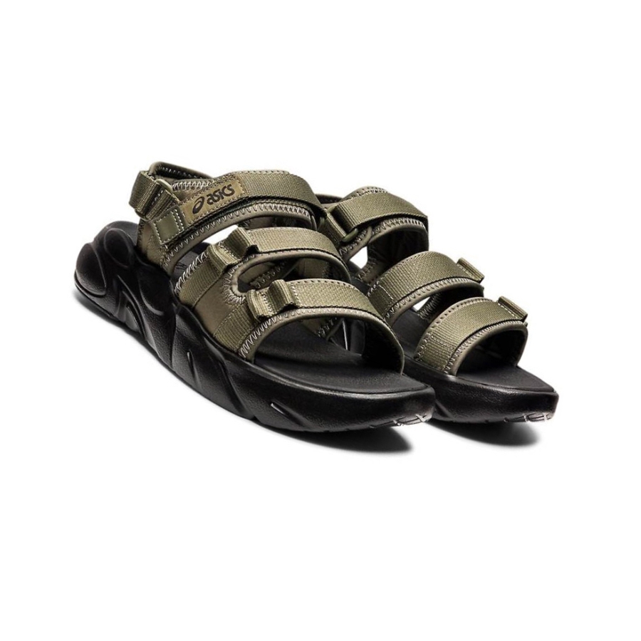 Olive Men's Asics GEL-BONDAL Sandals | US07841BT