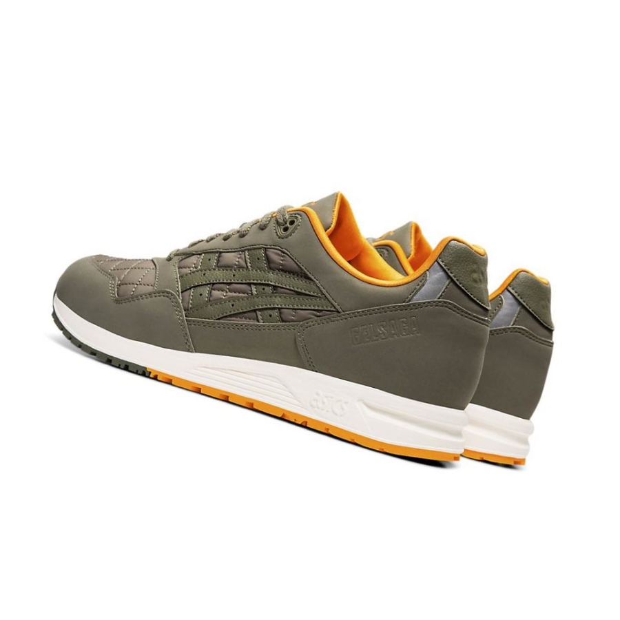 Olive Men's Asics GEL-SAGA Sneakers | US92840YZ