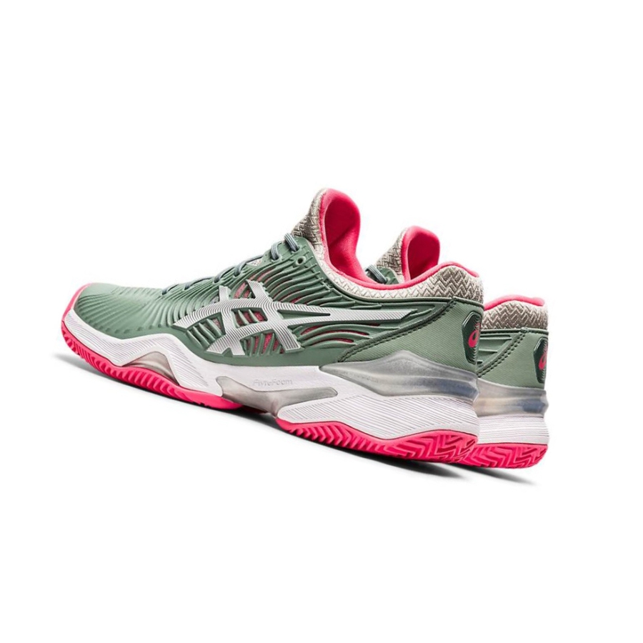 Olive Women's Asics COURT FF 2 Tennis Shoes | US09417BC