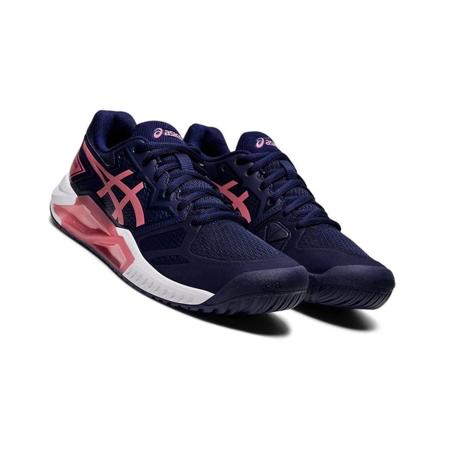 Peacoat / Smokey Rose Women's Asics GEL-CHALLENGER 13 Tennis Shoes | US78064KU