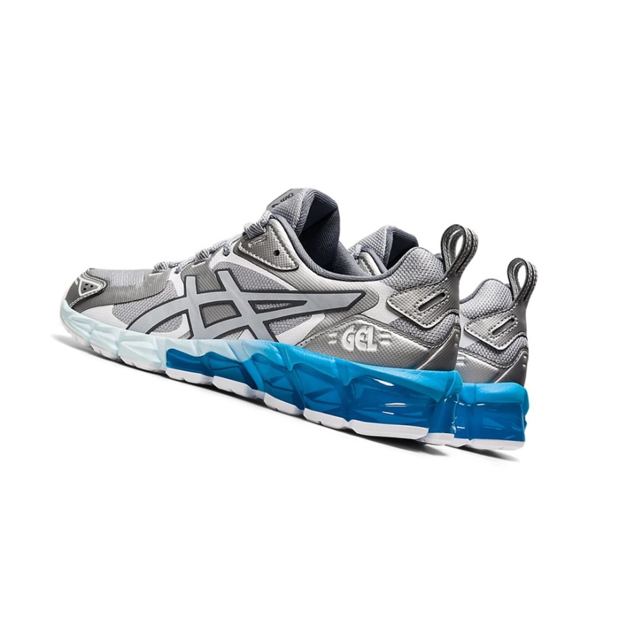 Piedmont Grey / Aizuri Blue Women's Asics GEL-QUANTUM 180 Sneakers | US27901CD