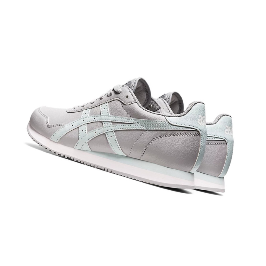 Piedmont Grey / Aqua Angel Women's Asics TIGER RUNNER Sneakers | US89216QJ