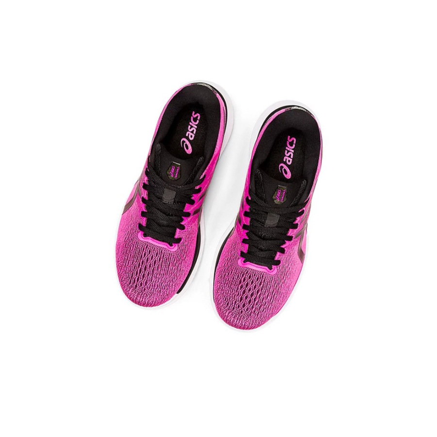 Pink Glo / Black Women's Asics GlideRide 3 Running Shoes | US03145OZ