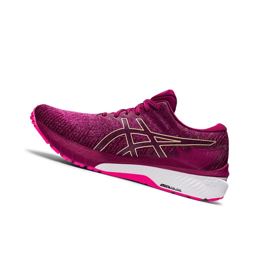 Pink / Glo / Champagne Women's Asics GT-2000 10 Running Shoes | US18067RS