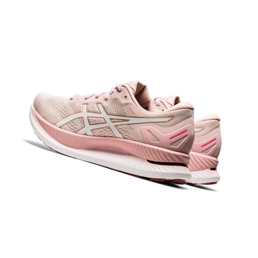 Pink Women's Asics GLIDERIDE Running Shoes | US36851MN