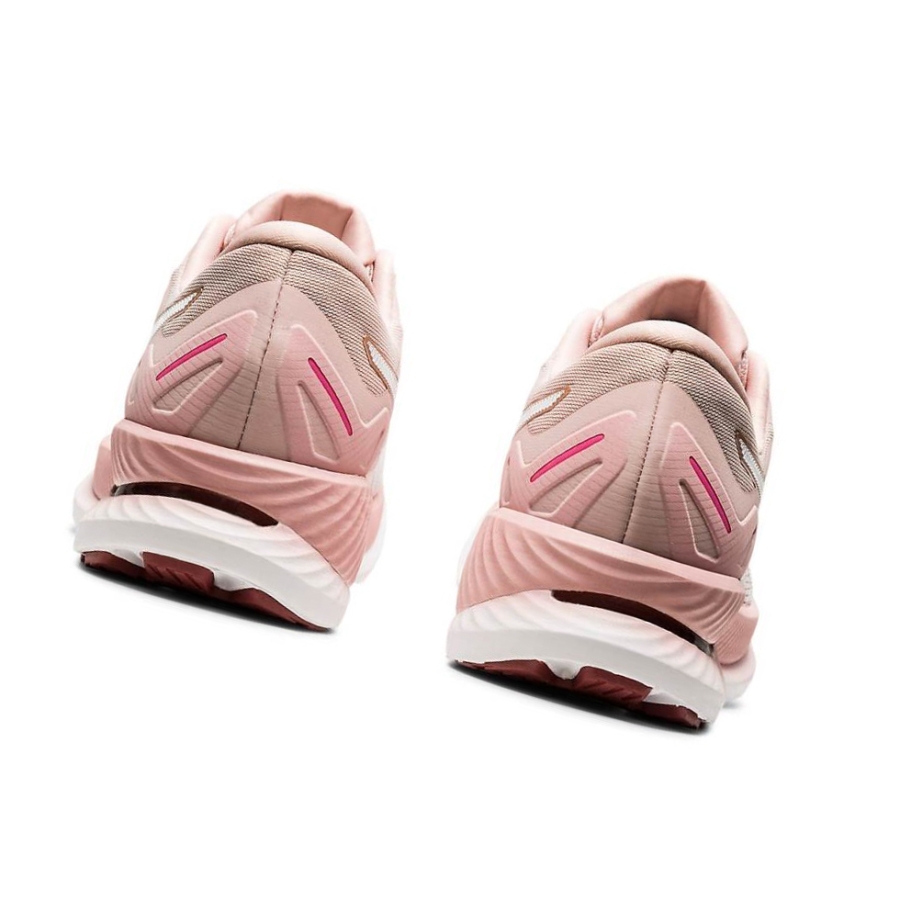 Pink Women's Asics GLIDERIDE Running Shoes | US36851MN