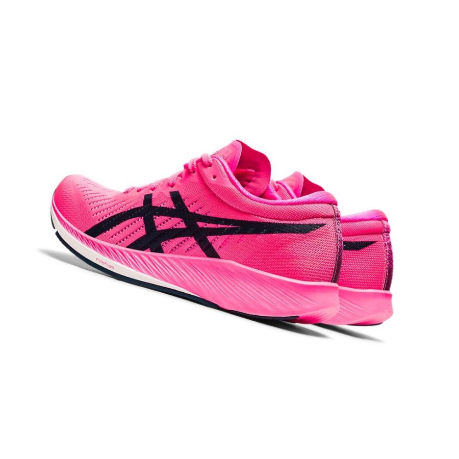 Pink Women's Asics METARACER Running Shoes | US95317HF