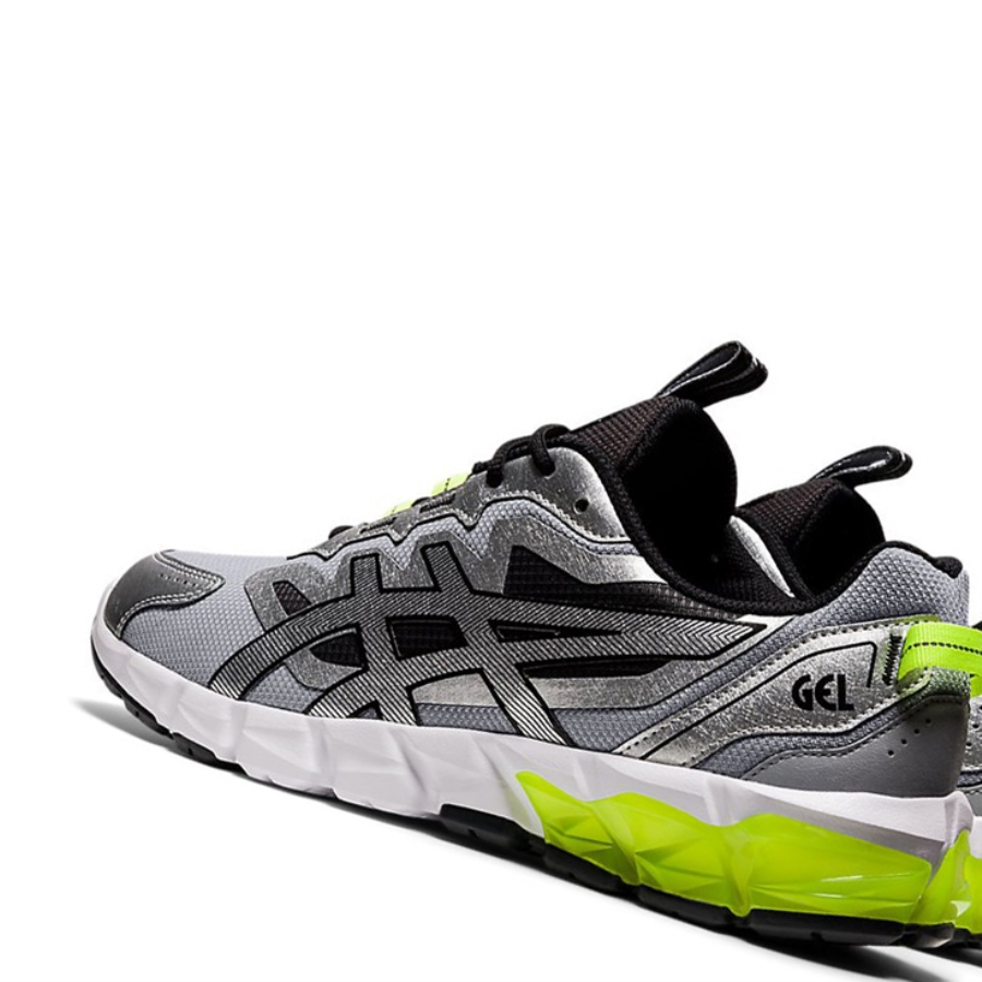 Pure Silver / Black Men's Asics GEL-QUANTUM 90 Sneakers | US57103ZU