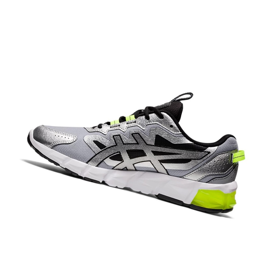 Pure Silver / Black Men's Asics GEL-QUANTUM 90 Sneakers | US57103ZU