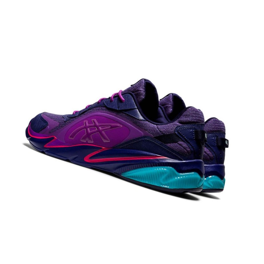 Purple Men's Asics GEL-MIQRUM Sneakers | US87215NU