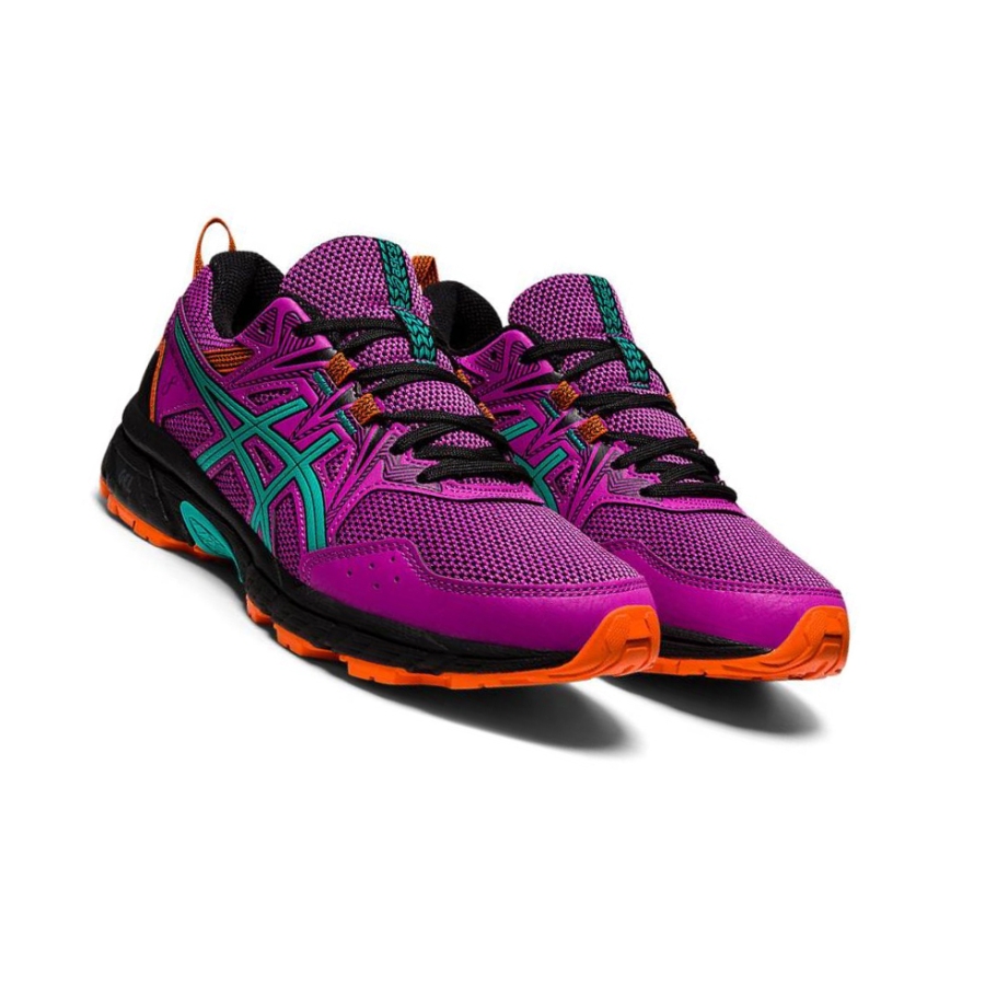 Purple Women's Asics GEL-VENTURE 8 Trail Running Shoes | US92563DE