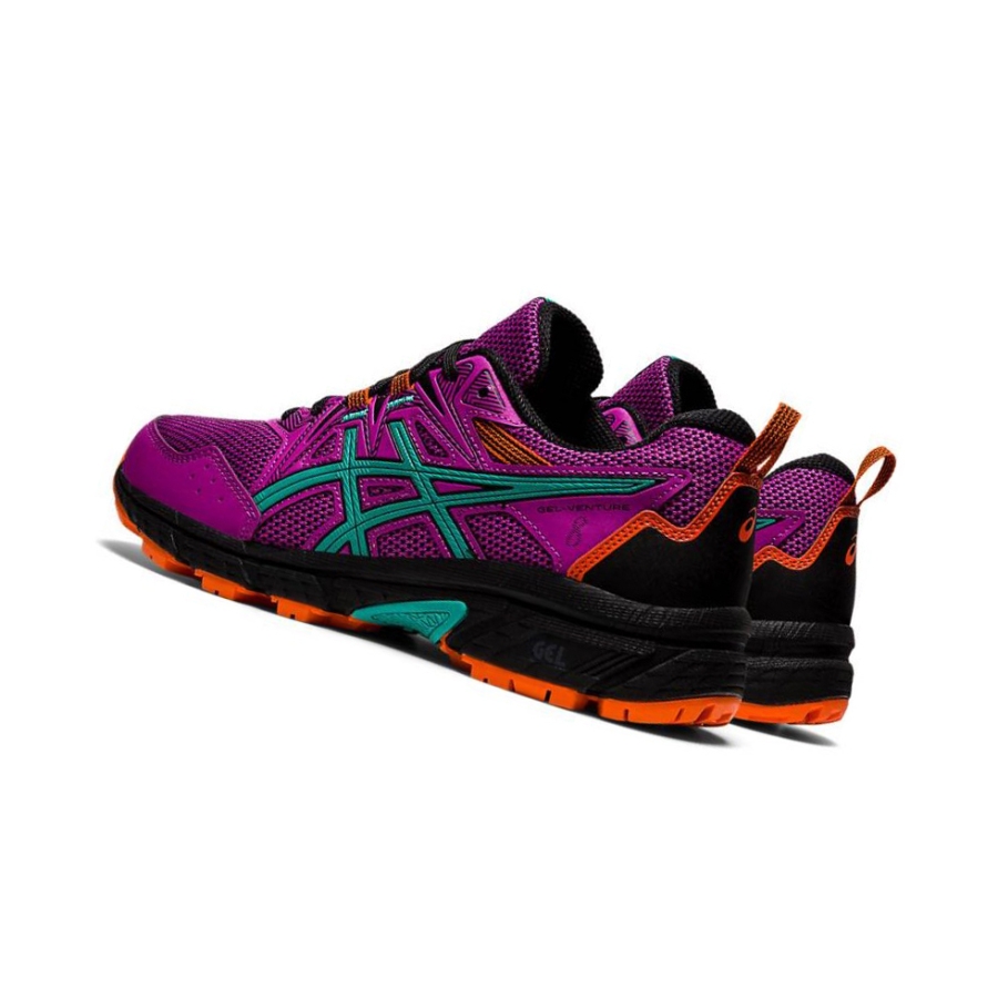 Purple Women's Asics GEL-VENTURE 8 Trail Running Shoes | US92563DE